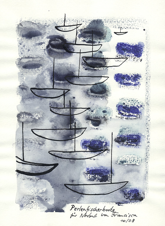 Perlenfischer­boote
