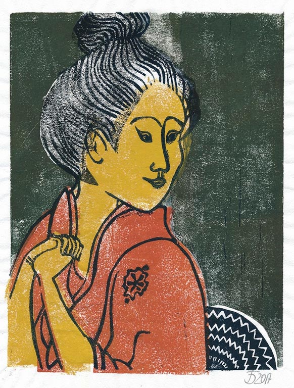 Japanisches Mädchen